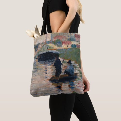 Georges Pierre Seurat  View of the Seine Tote Bag