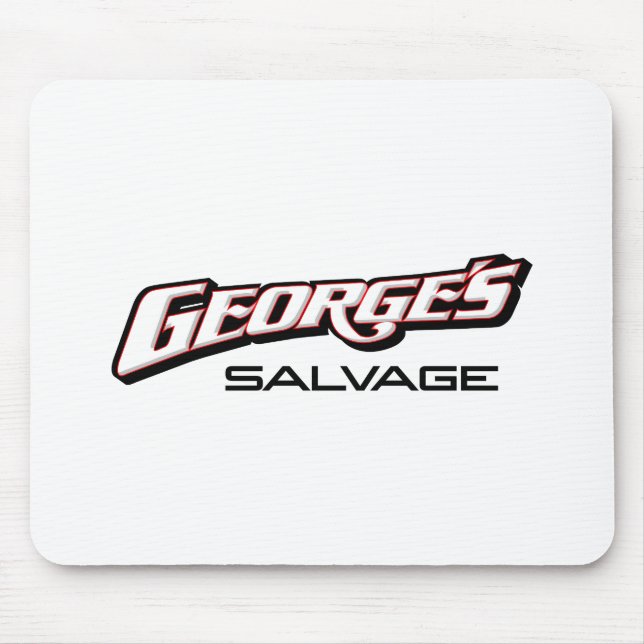 George's Salvage Logo 8-2-11 Mouse Pad (Front)