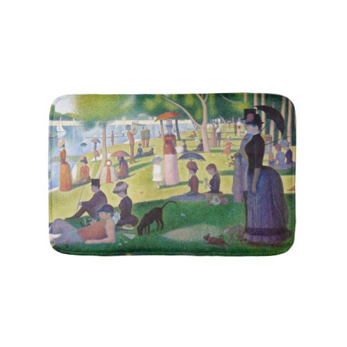 Georges Seurat _ A Sunday on La Grande Jatte Bath Mat