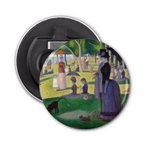 Georges Seurat _ A Sunday on La Grande Jatte Bottle Opener