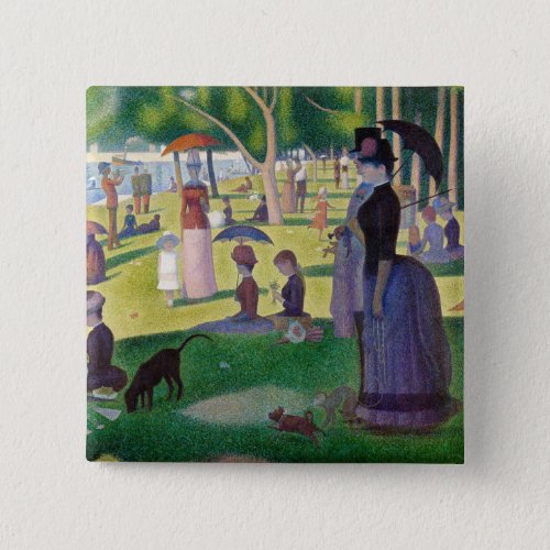 Georges Seurat _ A Sunday on La Grande Jatte Button