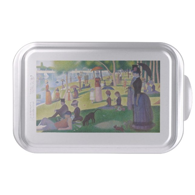 Georges Seurat - A Sunday on La Grande Jatte Cake Pan (Front)