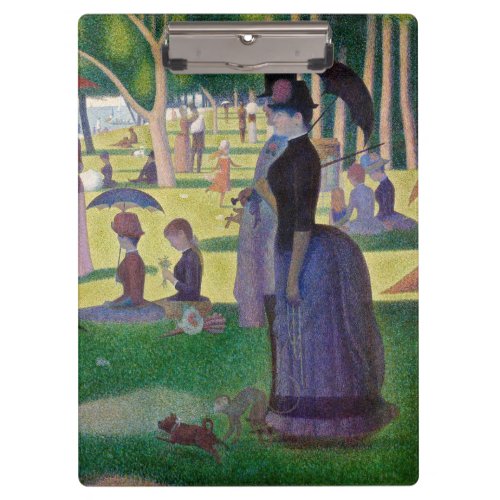 Georges Seurat _ A Sunday on La Grande Jatte Clipboard