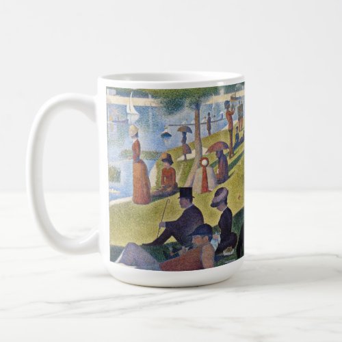 Georges Seurat _ A Sunday On La Grande Jatte Coffee Mug