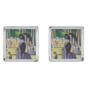 Georges Seurat - A Sunday on La Grande Jatte Cufflinks