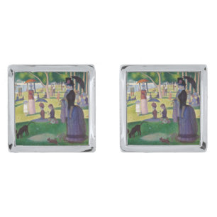Georges Seurat - A Sunday on La Grande Jatte Cufflinks