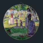 Georges Seurat - A Sunday on La Grande Jatte Dart Board<br><div class="desc">A Sunday on La Grande Jatte / A Sunday Afternoon on the Island of La Grande Jatte / Un dimanche apres-midi à l'ile de la Grande Jatte - Georges Seurat in 1884</div>
