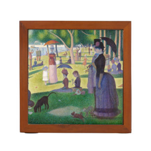 Georges Seurat - A Sunday on La Grande Jatte Desk Organizer