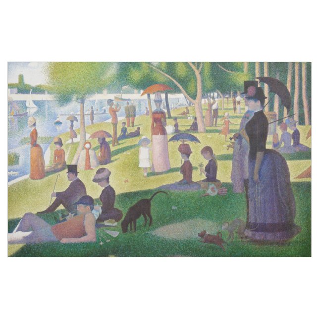 Georges Seurat - A Sunday on La Grande Jatte Fabric (Yard)