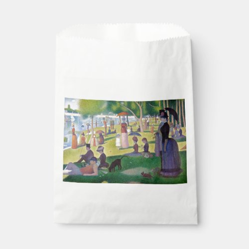 Georges Seurat _ A Sunday on La Grande Jatte Favor Bag