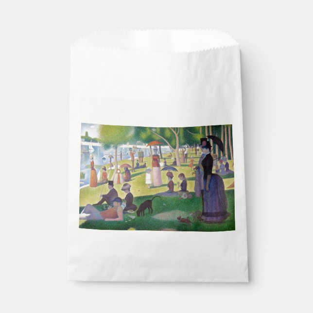 Georges Seurat - A Sunday on La Grande Jatte Favor Bag (Front)