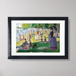 Georges Seurat - A Sunday on La Grande Jatte Framed Art