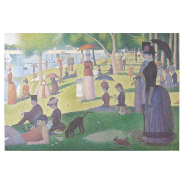 Georges Seurat - A Sunday on La Grande Jatte Gallery Wrap (Front)