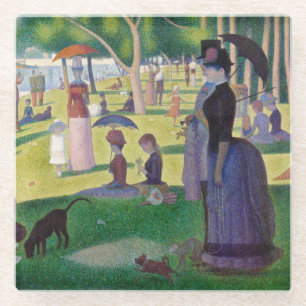 Georges Seurat - A Sunday on La Grande Jatte Glass Coaster