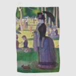 Georges Seurat - A Sunday on La Grande Jatte Golf Towel