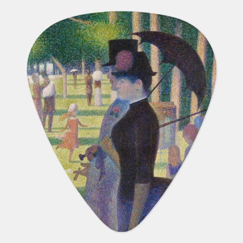 Georges Seurat _ A Sunday on La Grande Jatte  Guitar Pick