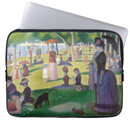 Georges Seurat - A Sunday on La Grande Jatte Laptop Sleeve