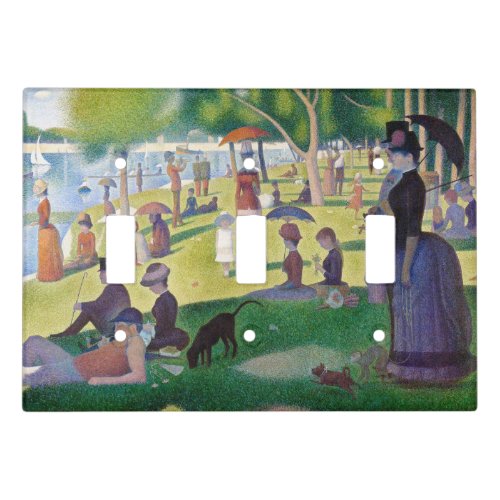 Georges Seurat _ A Sunday on La Grande Jatte Light Switch Cover