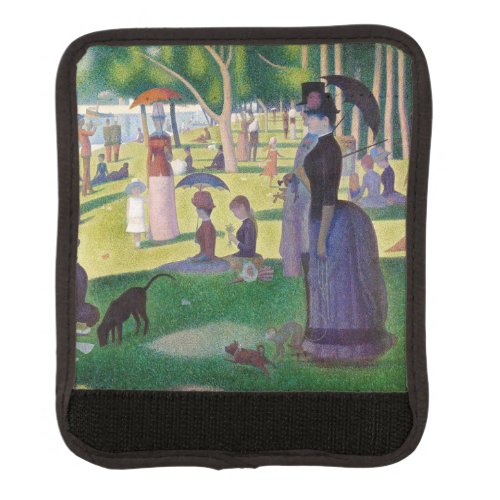 Georges Seurat _ A Sunday on La Grande Jatte Luggage Handle Wrap