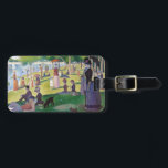 Georges Seurat - A Sunday on La Grande Jatte Luggage Tag<br><div class="desc">A Sunday on La Grande Jatte / A Sunday Afternoon on the Island of La Grande Jatte / Un dimanche apres-midi à l'ile de la Grande Jatte - Georges Seurat in 1884</div>
