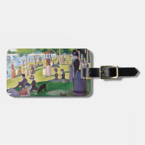 Georges Seurat _ A Sunday on La Grande Jatte Luggage Tag