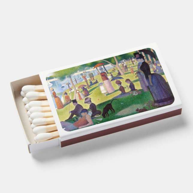 Georges Seurat - A Sunday on La Grande Jatte Matchboxes (Front Open)