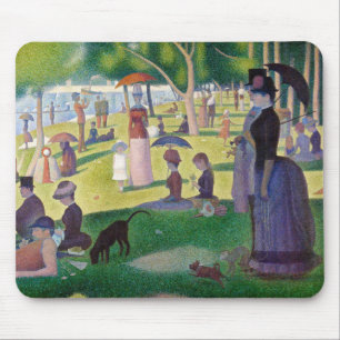 Georges Seurat - A Sunday on La Grande Jatte Mouse Pad