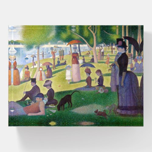 Georges Seurat _ A Sunday on La Grande Jatte Paperweight