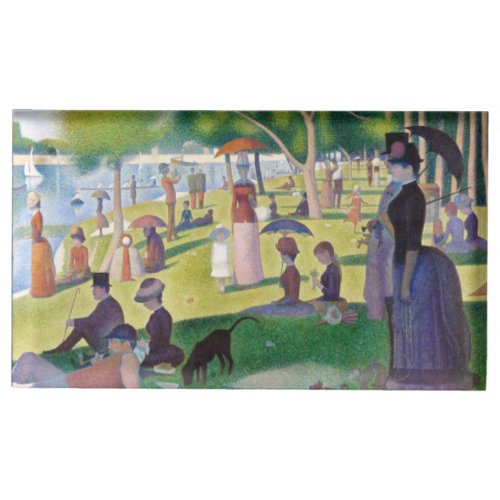 Georges Seurat _ A Sunday on La Grande Jatte Place Card Holder