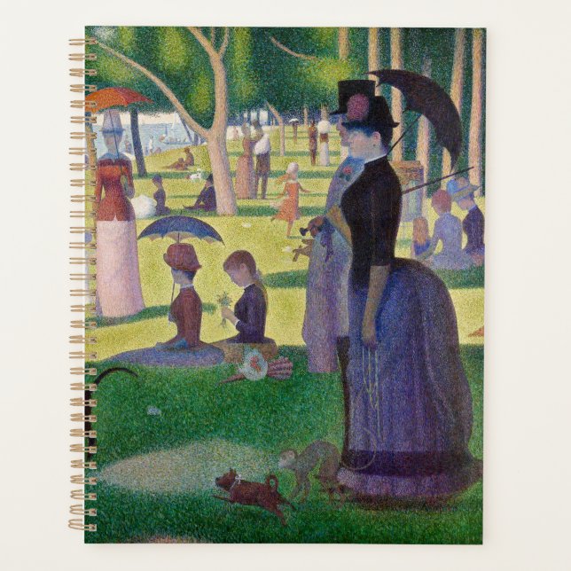 Georges Seurat - A Sunday on La Grande Jatte Planner (Front)