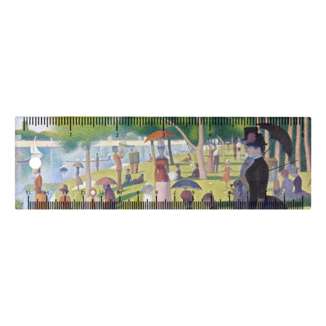 Georges Seurat - A Sunday on La Grande Jatte Ruler (Front)