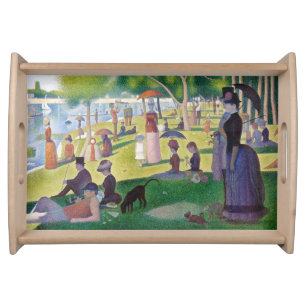Georges Seurat - A Sunday on La Grande Jatte Serving Tray