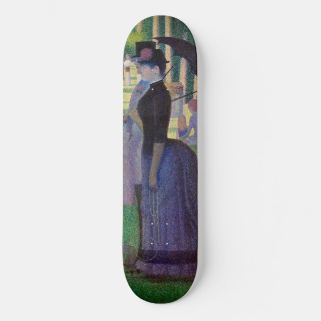 Georges Seurat - A Sunday on La Grande Jatte Skate Skateboard (Front)