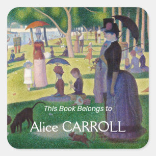 Georges Seurat - A Sunday on La Grande Jatte Square Sticker