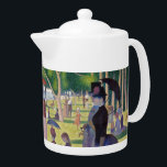 Georges Seurat - A Sunday on La Grande Jatte Teapot<br><div class="desc">A Sunday on La Grande Jatte / A Sunday Afternoon on the Island of La Grande Jatte / Un dimanche apres-midi à l'ile de la Grande Jatte - Georges Seurat in 1884</div>