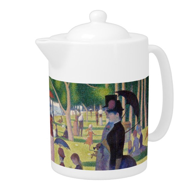 Georges Seurat - A Sunday on La Grande Jatte Teapot (Right)