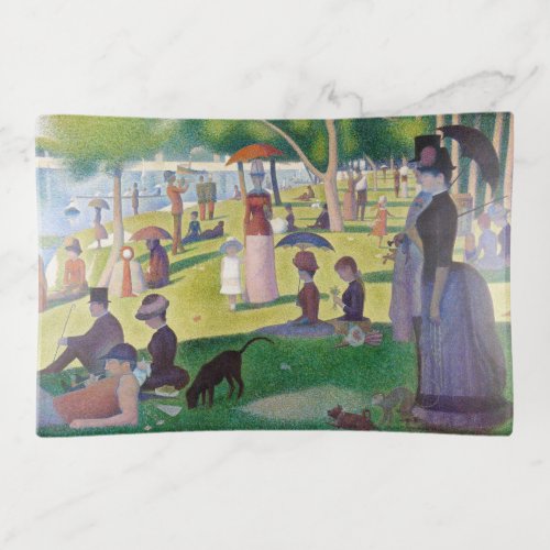 Georges Seurat _ A Sunday on La Grande Jatte Trinket Tray