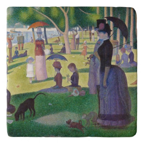 Georges Seurat _ A Sunday on La Grande Jatte Trivet