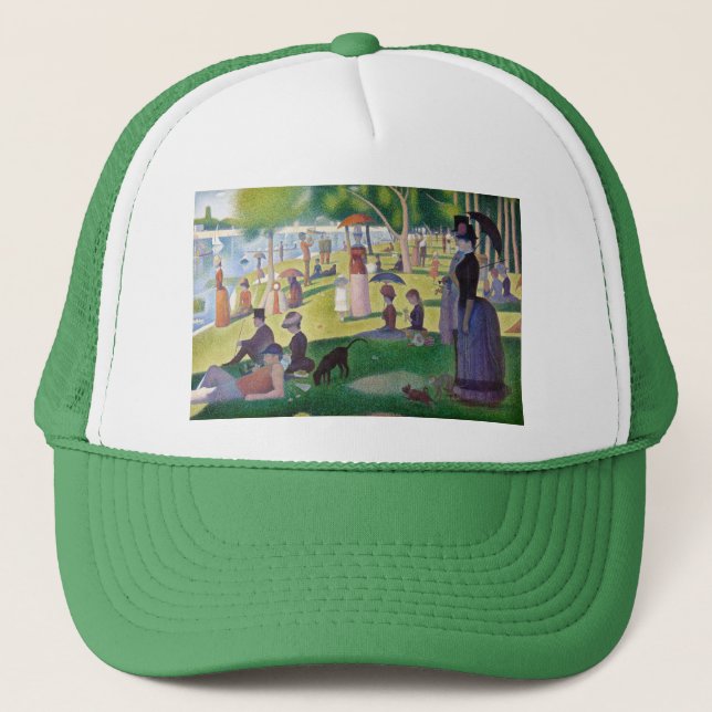 Georges Seurat - A Sunday on La Grande Jatte Trucker Hat (Front)