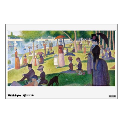 Georges Seurat _ A Sunday on La Grande Jatte Wall Decal