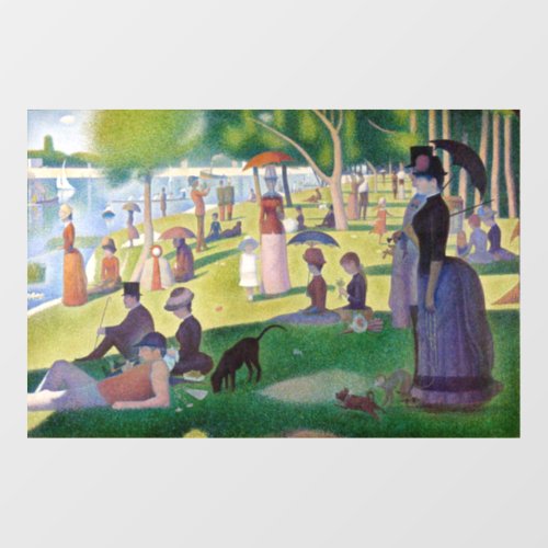 Georges Seurat _ A Sunday on La Grande Jatte Wall Decal