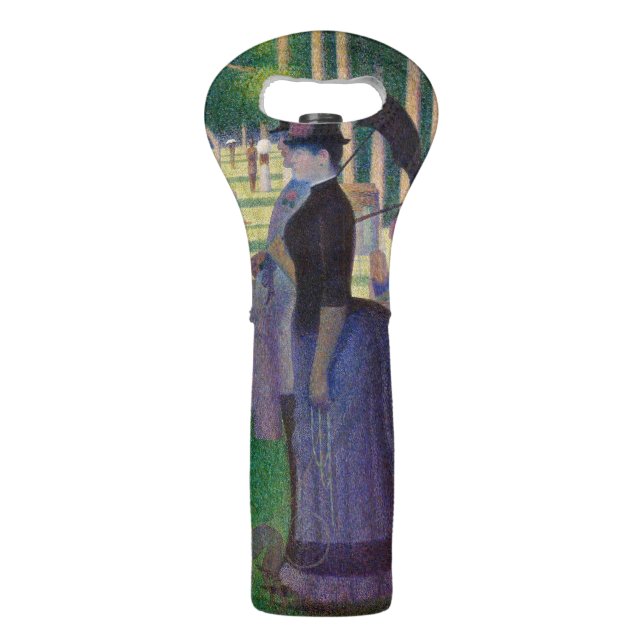 Georges Seurat - A Sunday on La Grande Jatte Wine Bag (Front)