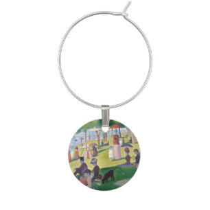 Georges Seurat - A Sunday on La Grande Jatte Wine Charm