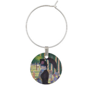 Georges Seurat - A Sunday on La Grande Jatte Wine Charm