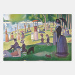 Georges Seurat - A Sunday on La Grande Jatte Wrapping Paper Sheets