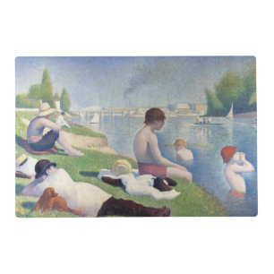 Georges Seurat - Bathers at Asnieres Placemat