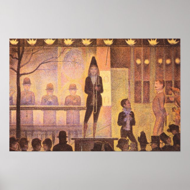 Georges Seurat-Circus parade Poster (Front)