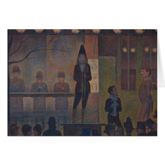 Georges Seurat - Circus Sideshow Cards (Front Horizontal)