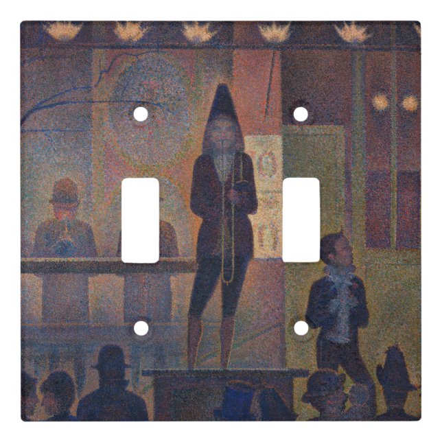Georges Seurat - Circus Sideshow Light Switch Cover (Front)