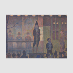 Georges Seurat - Circus Sideshow Tissue Paper